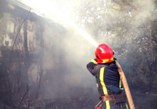 Вогнеборці врятували від знищення господарчу будівлю