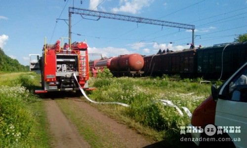 Шепетівські рятувальники не допустили загорання потягу