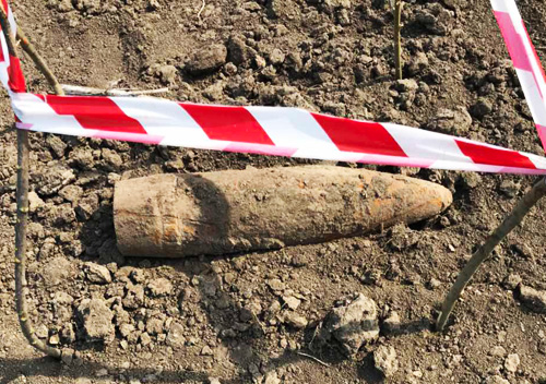 Поблизу Білокриниччя знайдено снаряд часів Другої світової війни