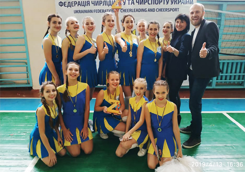 Шепетівська команда чирлідингу представлятиме область на Всеукраїнському чемпіонаті