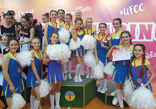 Шепетівські чирлідери стали чемпіонами України серед юніорів