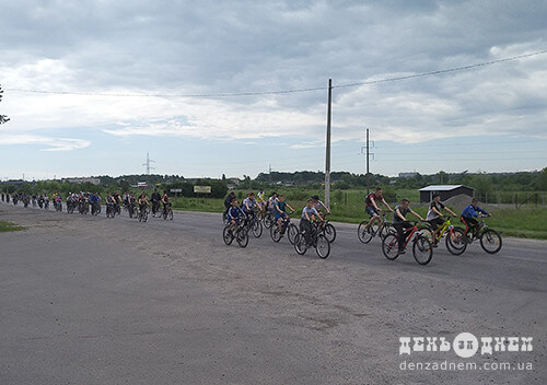 У Шепетівці відбувся традиційний «Велодень»