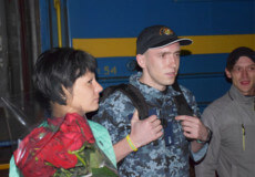 Удосвіта в Шепетівку повернувся моряк Сергій Цибізов