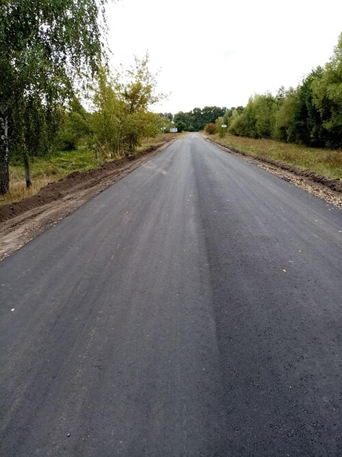 На автодорозі Шепетівка-Чуднів-Бердичів завершують ремонт