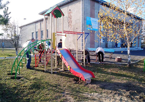 У Судилківській ОТГ встановили ще 4 дитячі майданчики