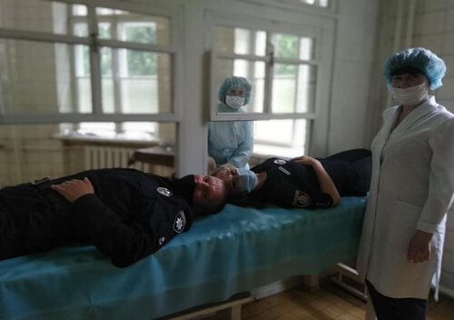 Шепетівські поліцейські та пенсіонери-правоохоронці здали донорську кров