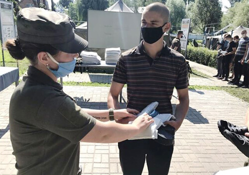 Хмельницький батальйон прийняв перших цьогорічних призовників