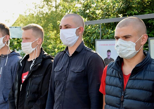 Хмельницький батальйон прийняв перших цьогорічних призовників