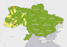 Україну поділили на зони за рівнем поширення COVID-19