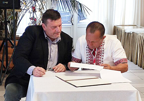 Мер Старокостянтинова підписав меморандум з чеською компанією ELEKTROMONTÁŽE SÝKORA