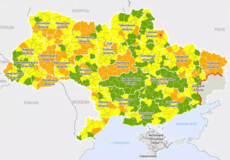 Нові карантинні зони: Хмельницький, Славута та Нетішин — у помаранчевій, Шепетівка — у жовтій