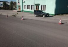 У центрі Ізяслава провалилася дорога