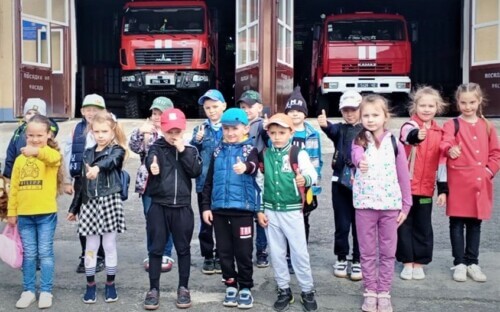 Славутські школярі побували в пожежно-рятувальному підрозділі