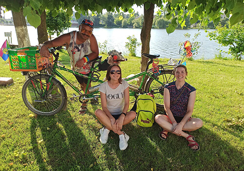 Французькі велосипедисти прибули до Славути