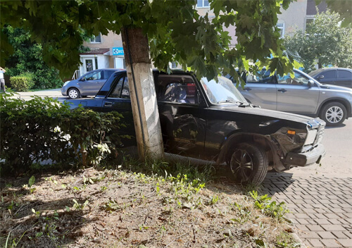 У Шепетівському районі п’яний підліток на вкраденому авто врізався у дерево