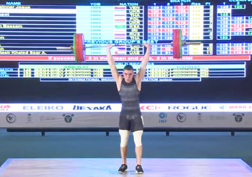 Шепетівчанин піднявся на п’єдестал чемпіонату світу з важкої атлетики