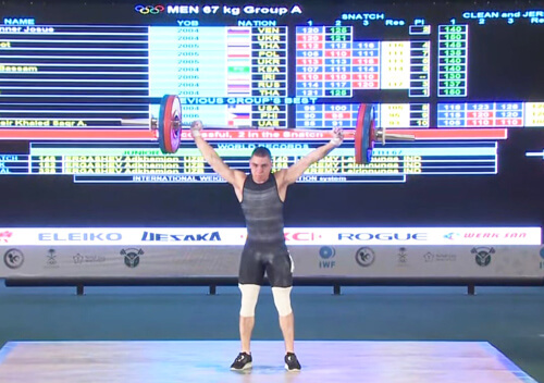 Шепетівчанин піднявся на п'єдестал чемпіонату світу з важкої атлетики