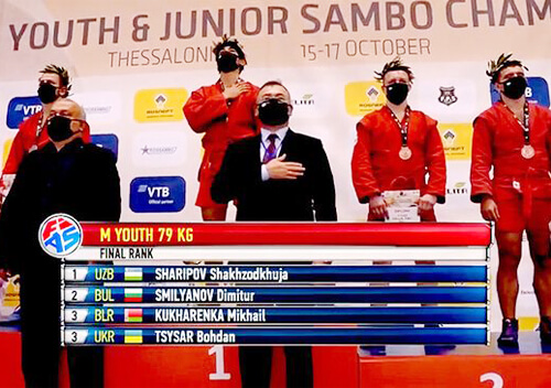 Нетішинець став бронзовим призером чемпіонату світу з самбо