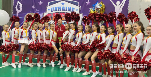 Шепетівські «Sweet Ladies» здобули кубок України у професійній лізі чирлідингу