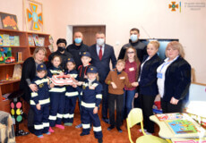 На Хмельниччині відкрили перший в Україні інклюзивний клас безпеки ДСНС