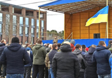 У Славуті добровольці присягнули на вірність Україні