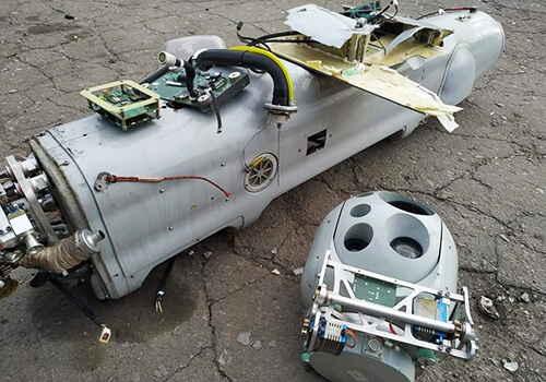 Українськими воїнами збито новітній ударний дрон орків