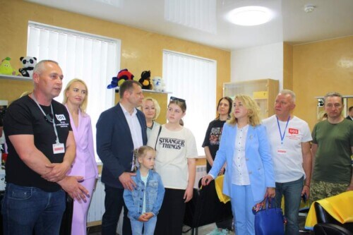 На Хмельниччині реалізували проєкт, в якому задіяні вимушені переселенці
