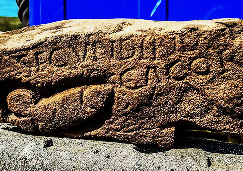 Археологи відкопали старовинне графіті, яке містить образу