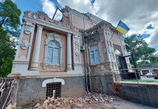 Пошкоджені росіянами об’єкти культурної спадщини в Україні документують за допомогою 3D-сканерів