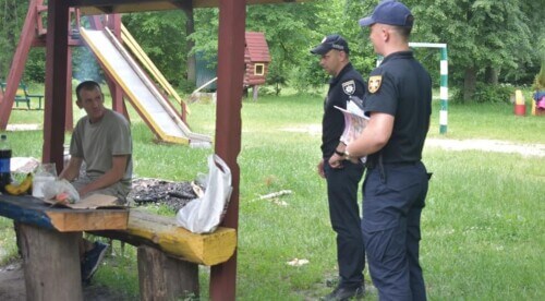 Ліси Шепетівщини під контролем поліції та надзвичайників