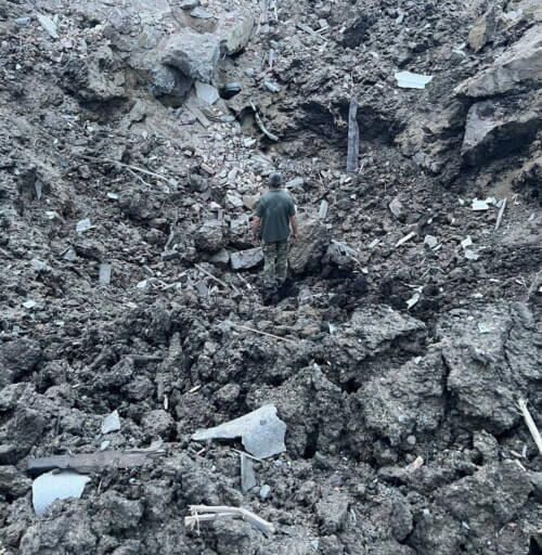 Уламок ракети впав у Шепетівському районі