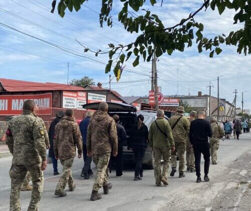 У Судилківській громаді попрощалися із капітаном МВС