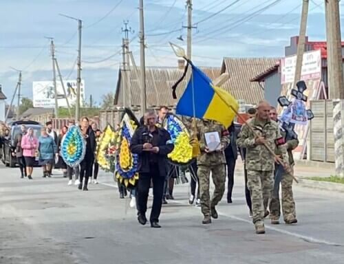 У Судилківській громаді попрощалися із капітаном МВС