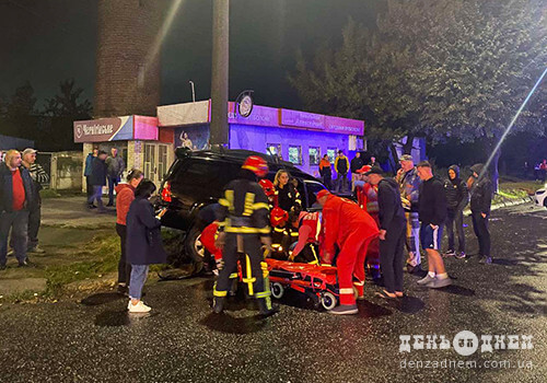 У вечірішній автотрощі в Шепетівці постраждали двоє неповнолітніх