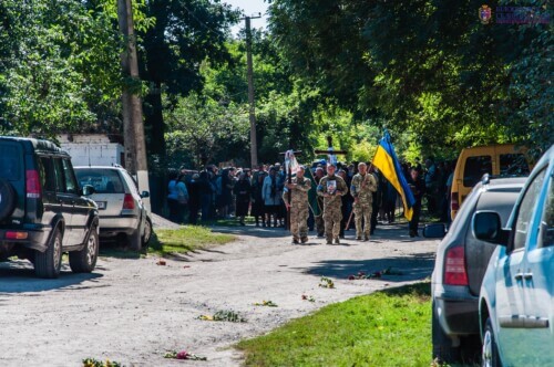 На Білогірщині попрощалися із загиблим Андрієм Миколюком