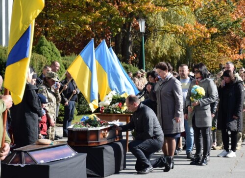 Шепетівка попрощалася з солдатом Юрієм Касимовим