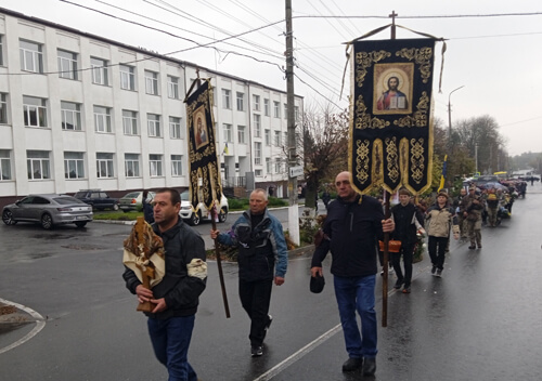 В Ізяславі на Алеї почесних поховань знайшов спочинок ще один захисник