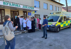 Одна з лікарень Шепетівки отримала щедрий подарунок від благодійників
