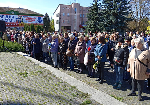 На Шепетівщині простилися із захисником України Юрієм Мосьпаком