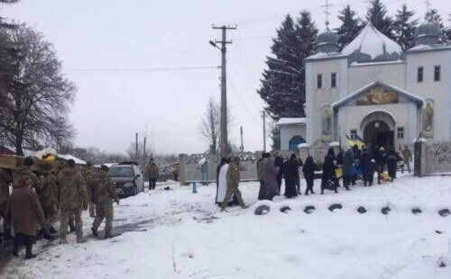 У Судилківській громаді попрощалися із захисником, який загинув від кулі ворожого снайпера
