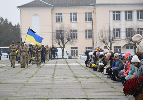 Шепетівська громада провела в останню путь Сергія Смереку