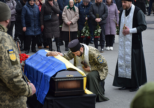 Шепетівська громада провела в останню путь Сергія Смереку