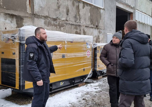 Комунальне підприємство на Шепетівщині отримало генератор у рамках Механізму цивільного захисту ЄС