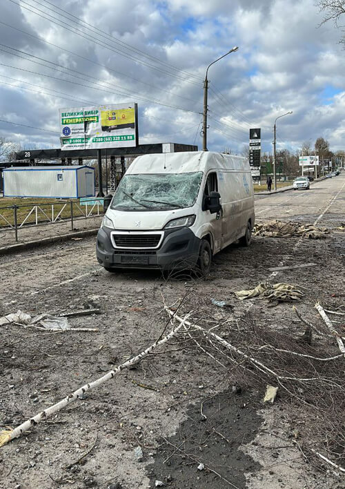 У Хмельницькому внаслідок ракетної атаки поранено двох мешканців та пошкоджено низку об'єктів (Оновлено)