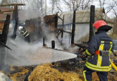 На Шепетівщині сталися пожежі у двох громадах