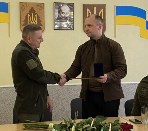 Екс-директор філії «Славутське лісове господарство» отримав державну відзнаку «За оборону України»