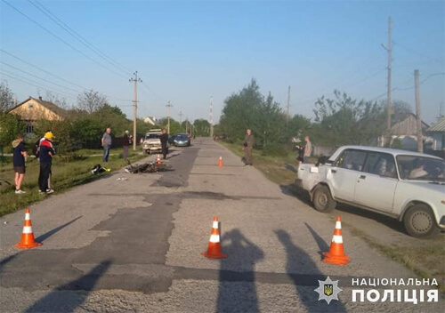 На Шепетівщині внаслідок ДТП госпіталізували неповнолітнього
