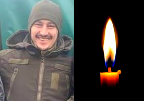 Громада на Шепетівщині проводить до Небесного війська воїна-земляка