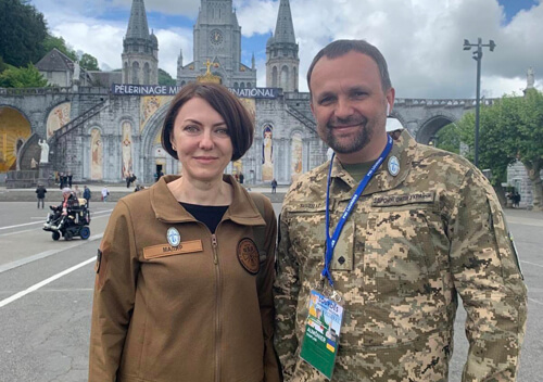 Капелан із Шепетівки взяв участь у міжнародному військовому паломництві до Франції