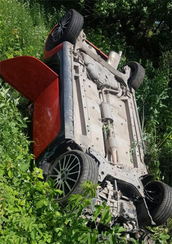 На Хмельниччині в автопригоді травмувалася водійка з Миколаївщини